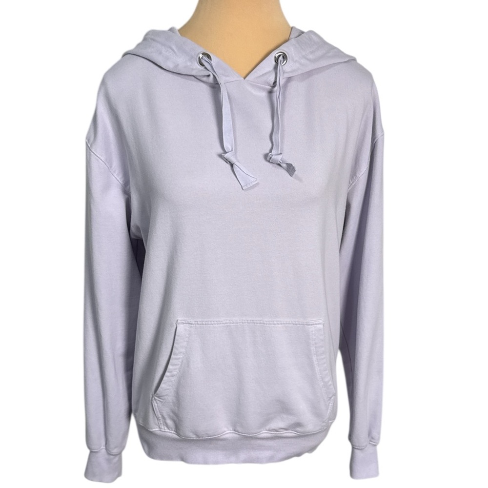 The Drop Lavender Women's Pull Over Hoodie Sweatshirt Size XXS